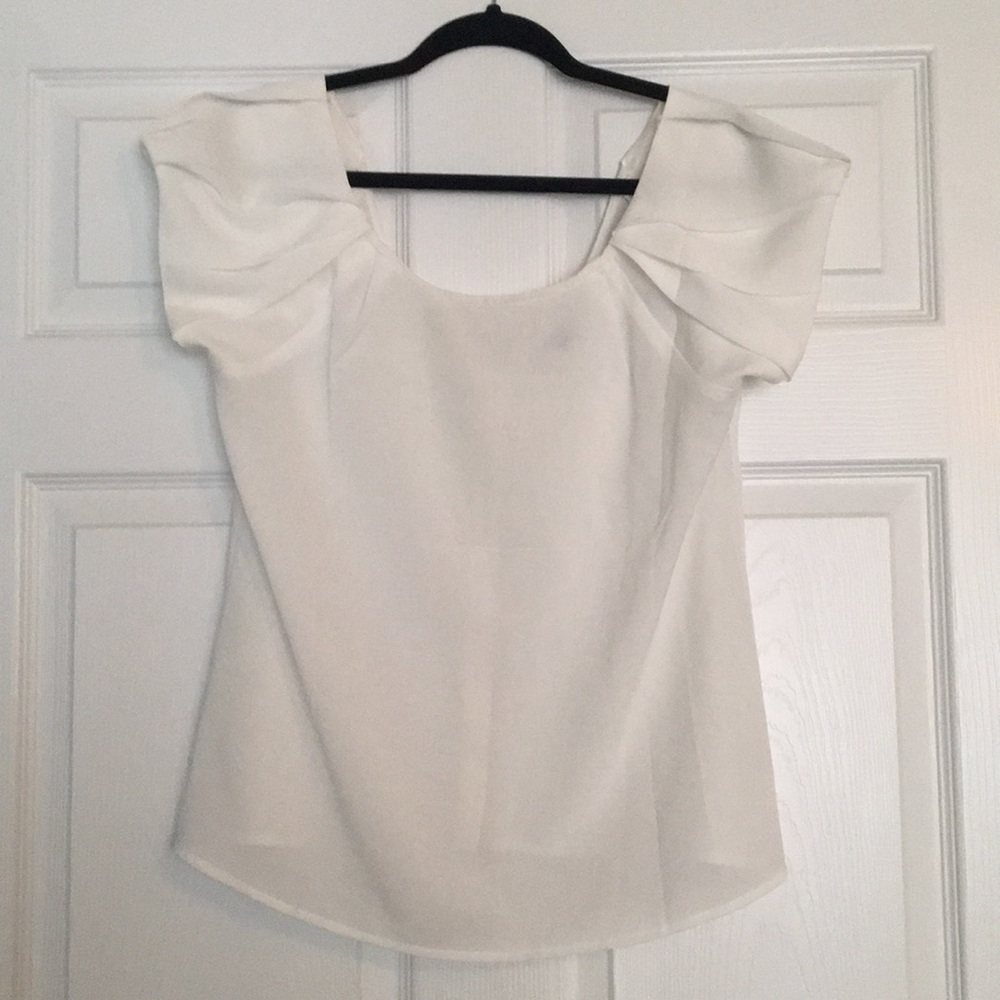 White Sheer Blouse